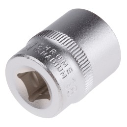 1 pcs - RS PRO 3/8 in Drive 18mm Standard Socket, 12 point