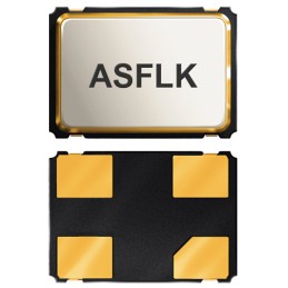 5 pcs - Abracon, 32.768kHz XO Oscillator, ±20ppm CMOS, TTL, 4-Pin SMD ASFLK-32.768KHZ-LJT