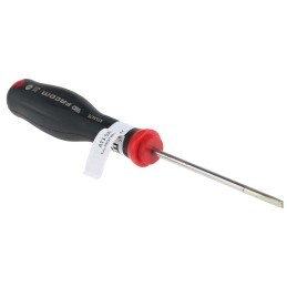 1 pcs - Facom Slotted Screwdriver, 3.5 x 0.6 mm Tip, 75 mm Blade, 178 mm Overall
