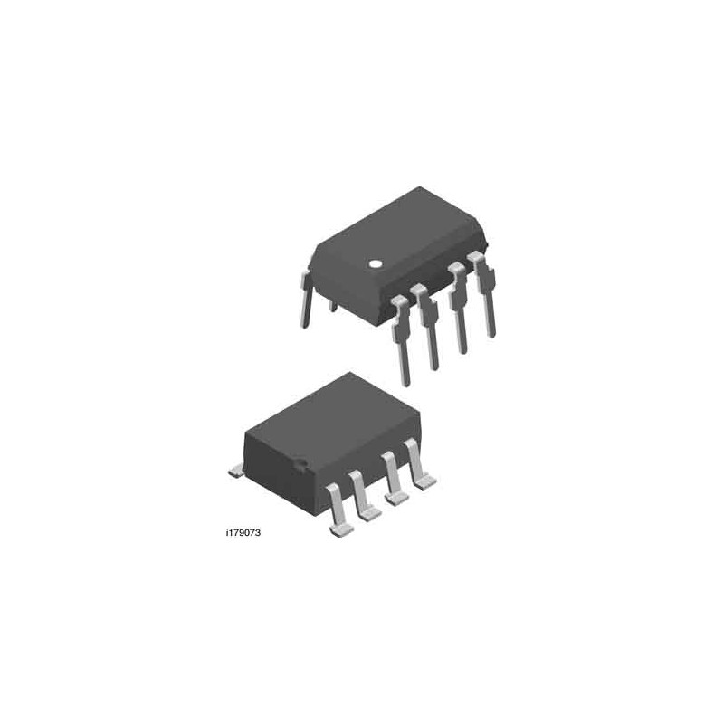 10 pcs - Vishay, MCT6 DC Input Phototransistor Output Optocoupler, Through Hole, 8-Pin DIP
