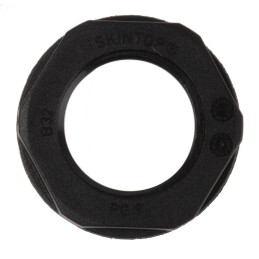 5 pcs - Lapp Black Fibreglass PA Cable Gland Locknut, PG9 Thread, IP68