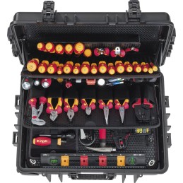 1 pcs - Wiha 116 Piece Electricians Tool Kit with Case, VDE Approved
