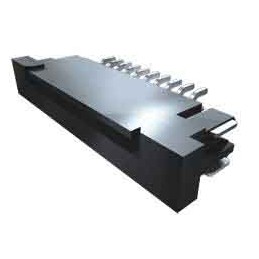 5 pcs - Samtec, ZF1 1mm Pitch 10 Way Horizontal Female FPC Connector, Solder