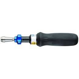 1 pcs - RS PRO Pre-Settable Hex Torque Screwdriver, 0.2 - 1.20Nm, 1/4 in Drive, ±6 % Accuracy