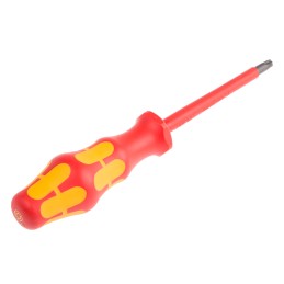 1 pcs - Wera Torx Insulated Screwdriver, T30 Tip, 100 mm Blade, VDE/1000V, 205 mm Overall