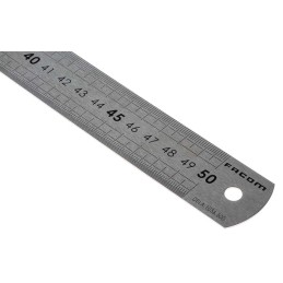 1 pcs - Facom 500mm Stainless Steel Metric Ruler