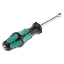1 pcs - Wera Hexagon Nut Driver, 10 mm Tip, 80 mm Blade, 192 mm Overall