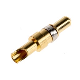 1 pcs - RS PRO , Straight , Male Gold , Copper Alloy , Backplane Connector Contact