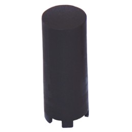 10 pcs - MEC Black Tactile Switch Cap for 5E Series, 5G Series, 1SS09-22.5