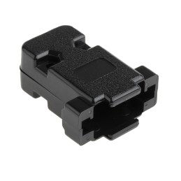 5 pcs - MH Connectors MHCCOV Series ABS D Sub Backshell, 9 Way, Strain Relief