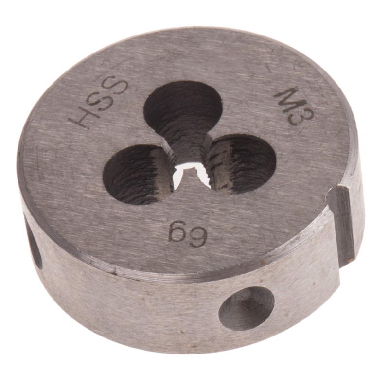 1 pcs - RS PRO Thread Die, M3 x 0.5mm Pitch, 25mm od