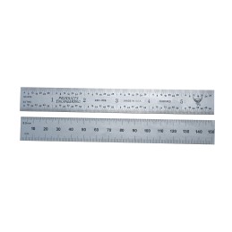 1 pcs - RS PRO 150mm Steel Imperial, Metric Ruler