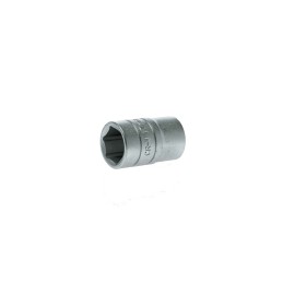 1 pcs - Teng Tools 1/2 in Drive 17mm Standard Socket, 6 point, 38 mm Overall Length