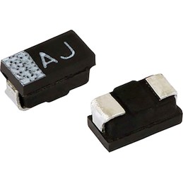 200 pcs - Vishay 1μF Tantalum Capacitor 16V dc, TMCJ Series