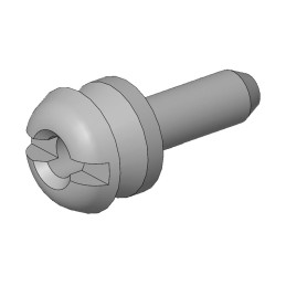 5 pcs - FCT from Molex Latch Screw For Use With 4-40 UNC Standard Thread Size