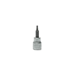 1 pcs - Teng Tools 3/8 in Drive Bit Socket, Hex Bit, 3mm