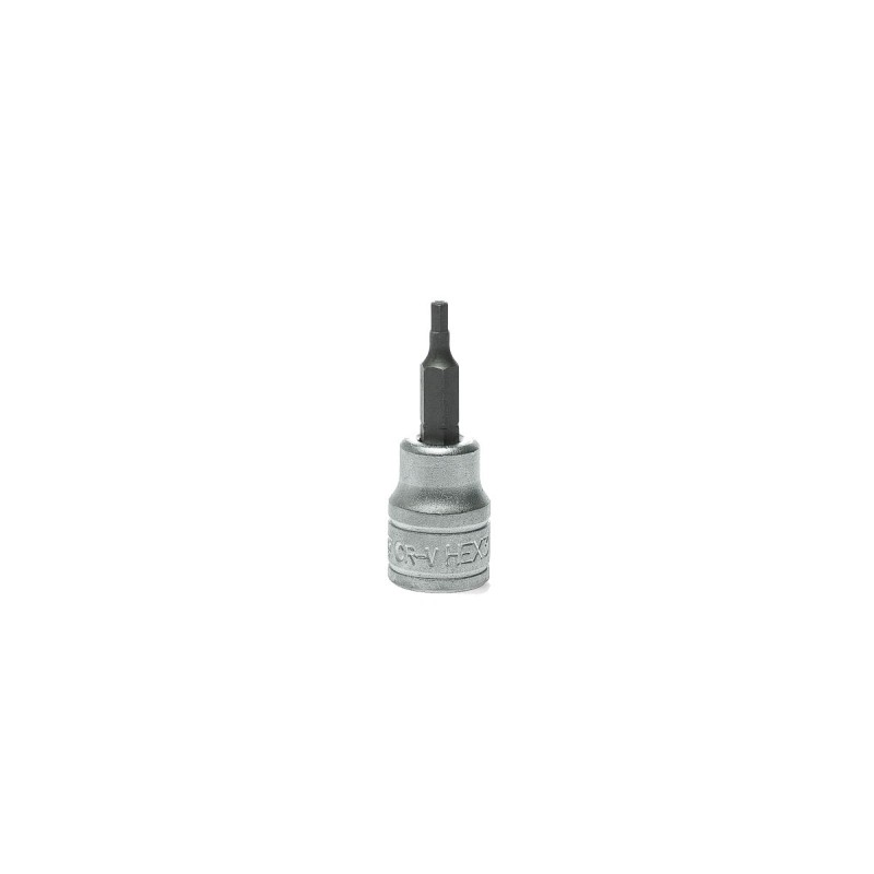 1 pcs - Teng Tools 3/8 in Drive Bit Socket, Hex Bit, 3mm