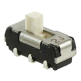 10 pcs - Nidec Components Surface Mount Slide Switch DPDT 200mA Slide