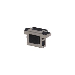 10 pcs - Black Rectangular Tactile Switch, SPST 20 mA 0.95mm Surface Mount