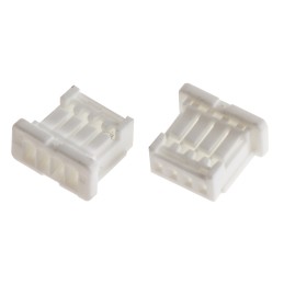 10 pcs - Molex, Pico-Clasp Female Connector Housing, 1mm Pitch, 4 Way, 1 Row