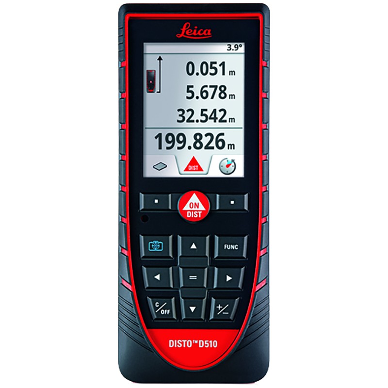 1 pcs - Leica D510 Laser Measure, 200m Range, ± 1 mm Accuracy