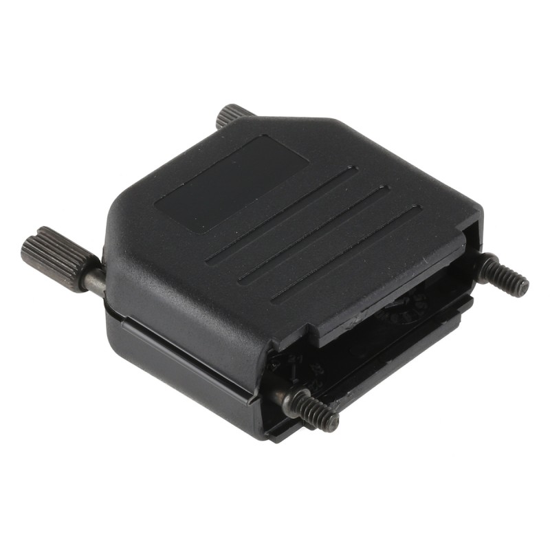 5 pcs - MH Connectors MHDPPK-SLIM Series Polyamide D Sub Backshell, 15 Way, Strain Relief