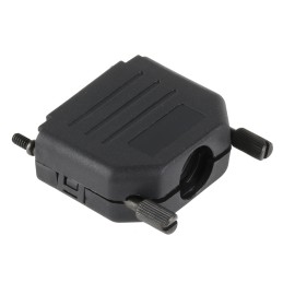 5 pcs - MH Connectors MHDPPK-SLIM Series Polyamide D Sub Backshell, 15 Way, Strain Relief