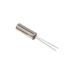 50 pcs - IQD 32.768kHz Crystal Unit ±20ppm Cylinder 2-Pin 3 (Dia.) x 8.2mm