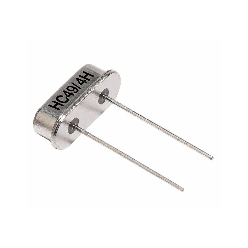 50 pcs - IQD 8MHz Crystal -30ppm HC49/4H 2-Pin 11.05 X 4.7 X 4.1mm