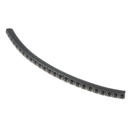 1 Bag of 250 - HellermannTyton Helagrip Slide On Cable Markers, Black on Grey, Pre-printed '8', 2 - 5mm Cable