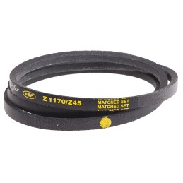 1 pcs - RS PRO Drive Belt, belt section Z, 1140mm Length