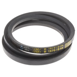 1 pcs - RS PRO Drive Belt, belt section B, 1620mm Length