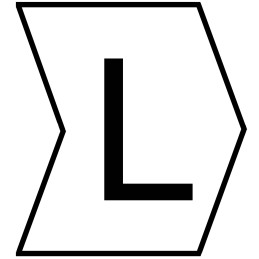 1 Bag of 250 - HellermannTyton Helagrip Slide On Cable Marker, Black on White, Pre-printed 'L', 1 - 3mm Cable