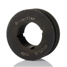 1 pcs - RS PRO Pulley, Cast Iron, Steel 9.7mm Belt Width x 71mm Pitch