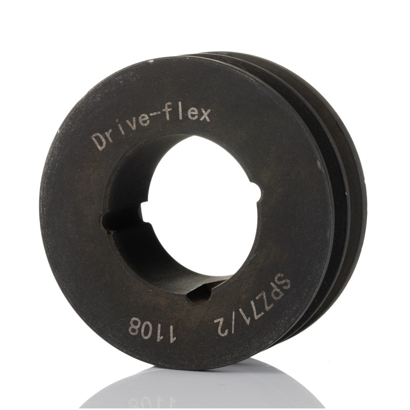 1 pcs - RS PRO Pulley, Cast Iron, Steel 9.7mm Belt Width x 71mm Pitch