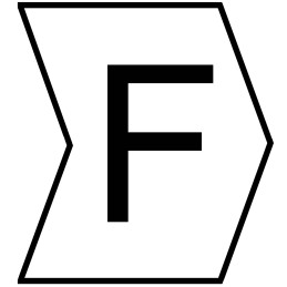 1 Bag of 250 - HellermannTyton Helagrip Slide On Cable Markers, Black on White, Pre-printed 'F', 2 - 5mm Cable