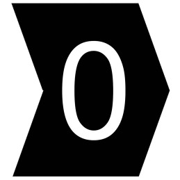 1 Bag of 250 - HellermannTyton Helagrip Slide On Cable Markers, White on Black, Pre-printed '0', 1 - 3mm Cable, for Cables &