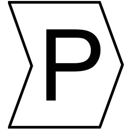 1 Bag of 250 - HellermannTyton Helagrip Slide On Cable Marker, Black on White, Pre-printed 'P', 1 - 3mm Cable