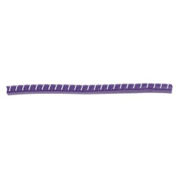 1 Bag of 250 - HellermannTyton Helagrip Slide On Cable Markers, White on Violet, Pre-printed '7', 2 - 5mm Cable