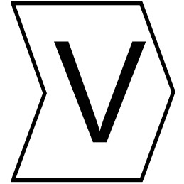 1 Bag of 250 - HellermannTyton Helagrip Slide On Cable Marker, Black on White, Pre-printed 'V', 1 - 3mm Cable