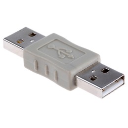 1 pcs - RS PRO USB A Male to USB A Male Adapter