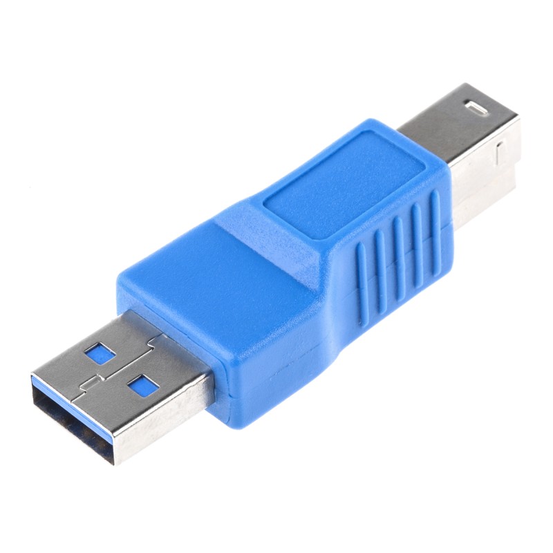 1 pcs - RS PRO USB A Male to USB B Male Adapter