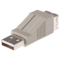 1 pcs - RS PRO USB A Male to USB B Female Adapter