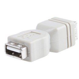 1 pcs - RS PRO USB A Female to USB B Female Adapter