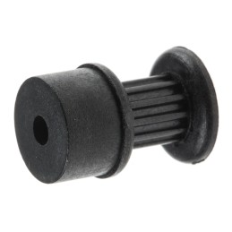 1 pcs - RS PRO Timing Belt Pulley, Glass Filled PC 6mm Belt Width x 2mm Pitch, 12 Tooth