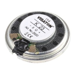 1 pcs - Visaton 23mm dia 300mW nom Mid Range Speaker Driver, 8Ω, 420 Hz - 20 kHz