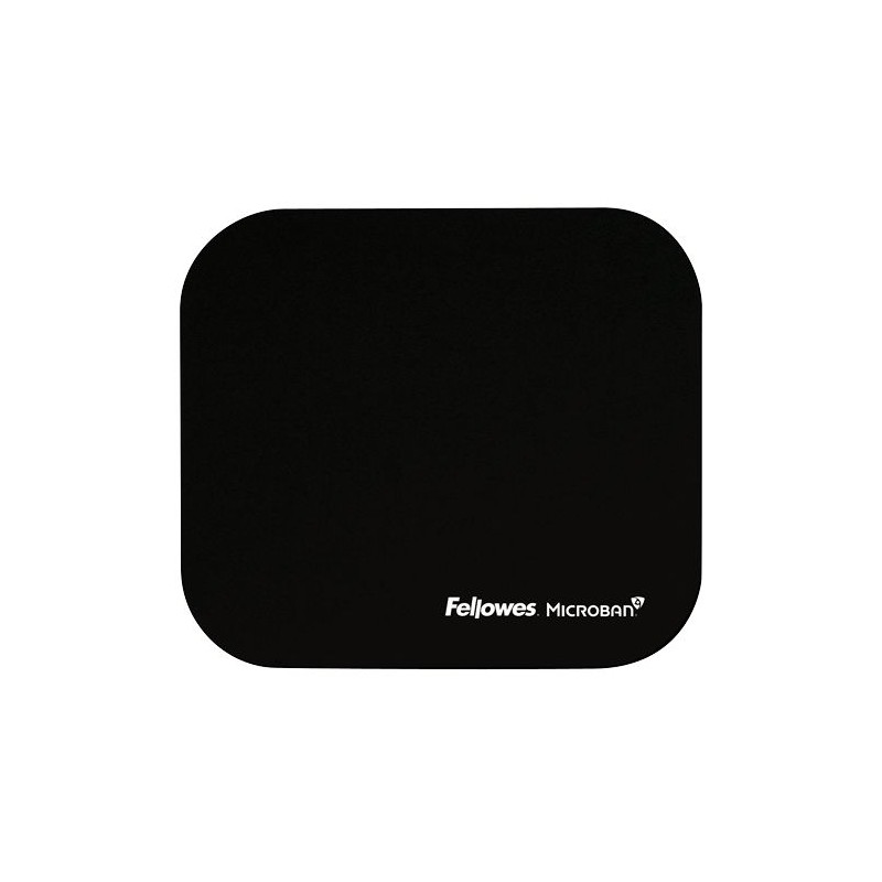 1 pcs - Fellowes Black Mouse Pad 0.20 x 23.20 x 19.90cm 2mm Height