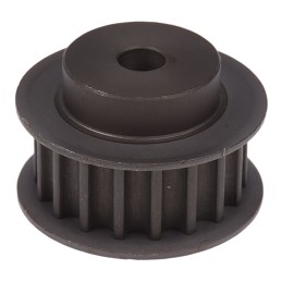 1 pcs - RS PRO Timing Belt Pulley, Steel 9mm Belt Width x 5mm Pitch, 18 Tooth