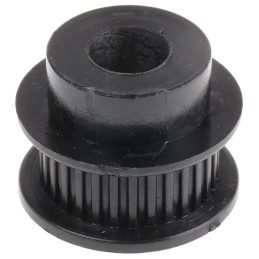 1 pcs - RS PRO Timing Belt Pulley, Glass Filled PC 6mm Belt Width x 2mm Pitch, 30 Tooth