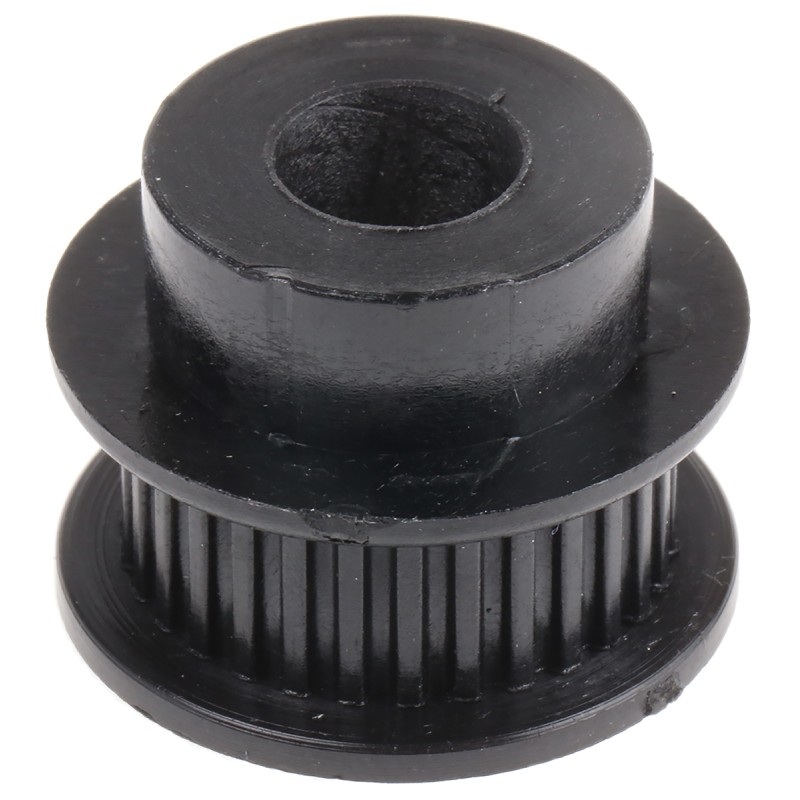 1 pcs - RS PRO Timing Belt Pulley, Glass Filled PC 6mm Belt Width x 2mm Pitch, 30 Tooth